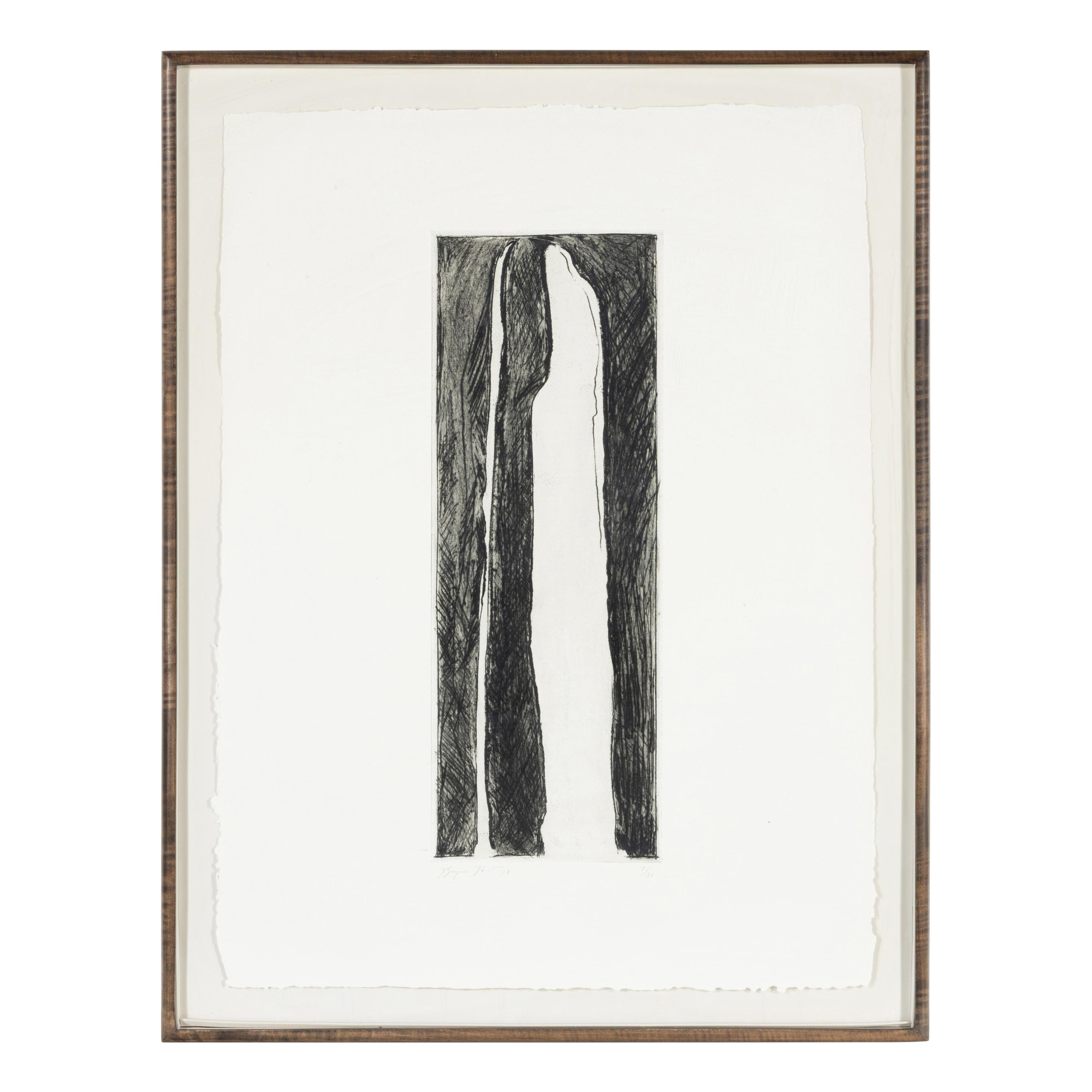 Bryan Hunt (American, b. 1947) — Ghosts, 1979 (portfolio of 4)