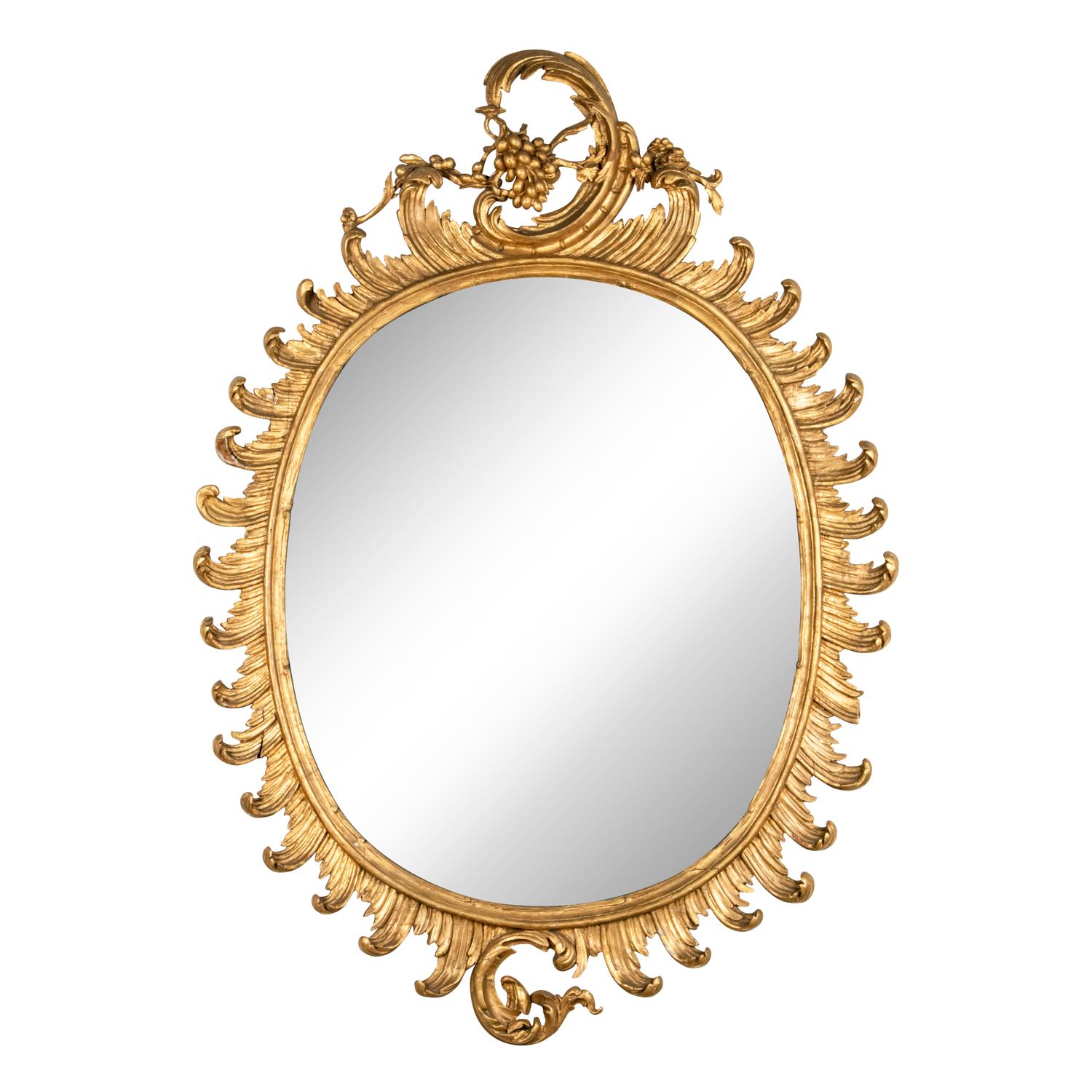 A George III Giltwood Mirror
