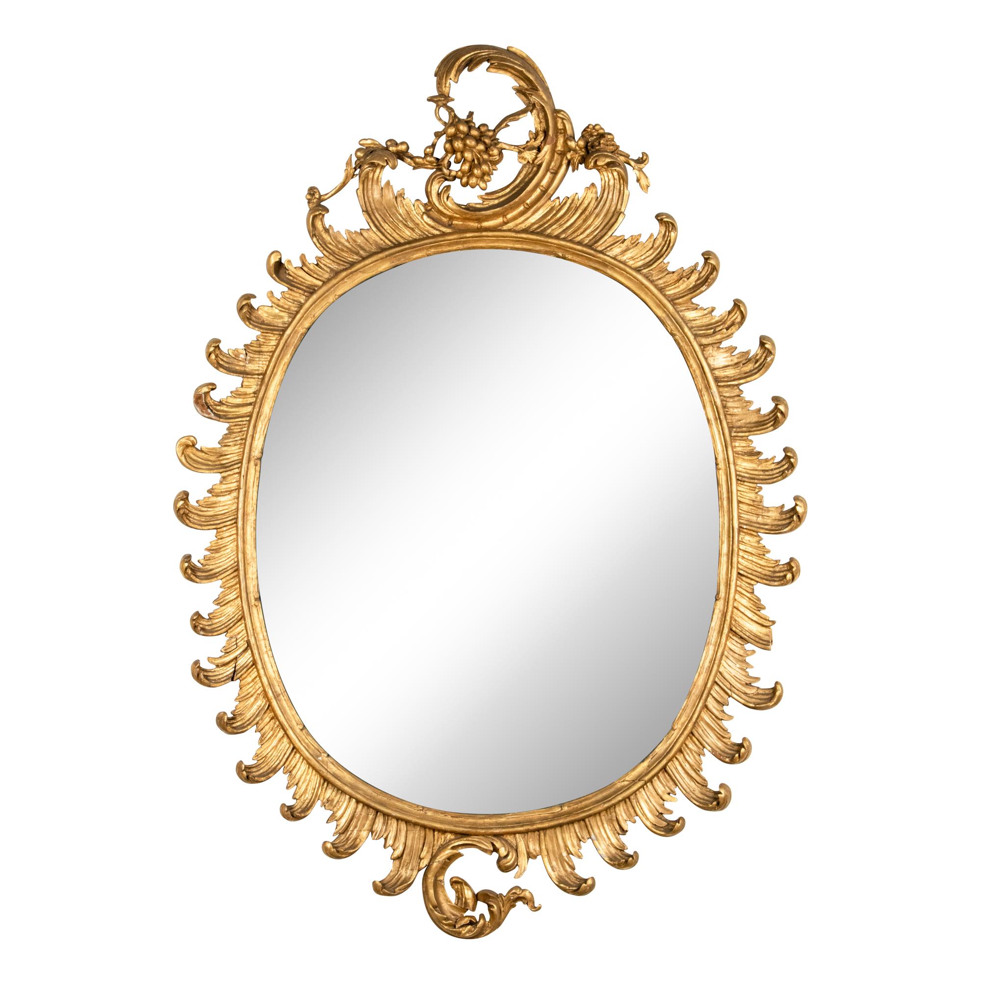 A George III Giltwood Mirror