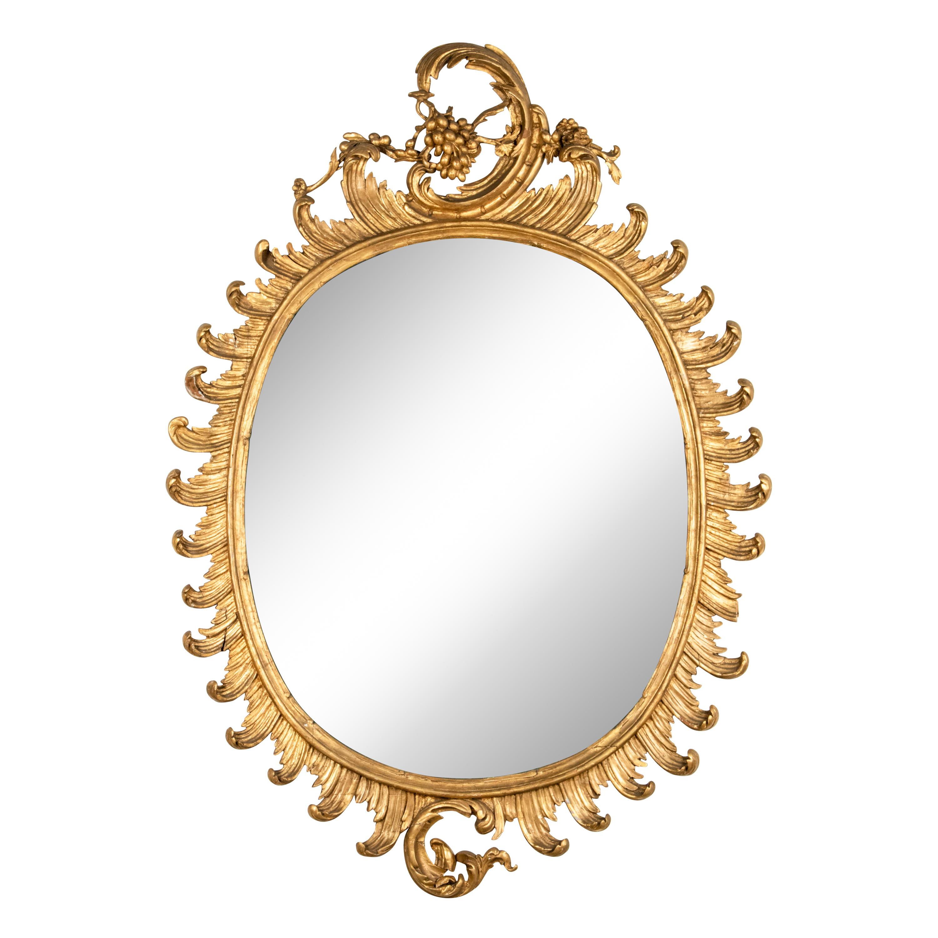A George III Giltwood Mirror