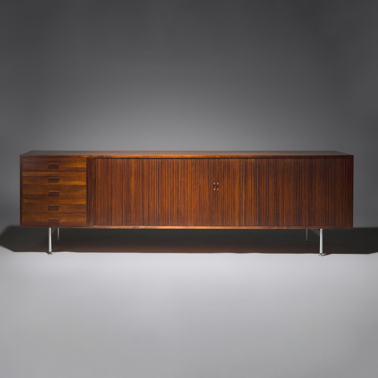 Ejner Larsen and Aksel Bender Madsen (Danish, 1917-1987 | 1916-2000) — Rosewood Cabinet Willy Beck, Denmark