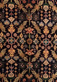 An Indo Tabriz Wool Rug