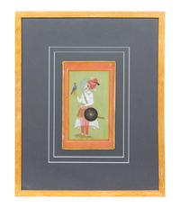 An East Indian Painting on Paper