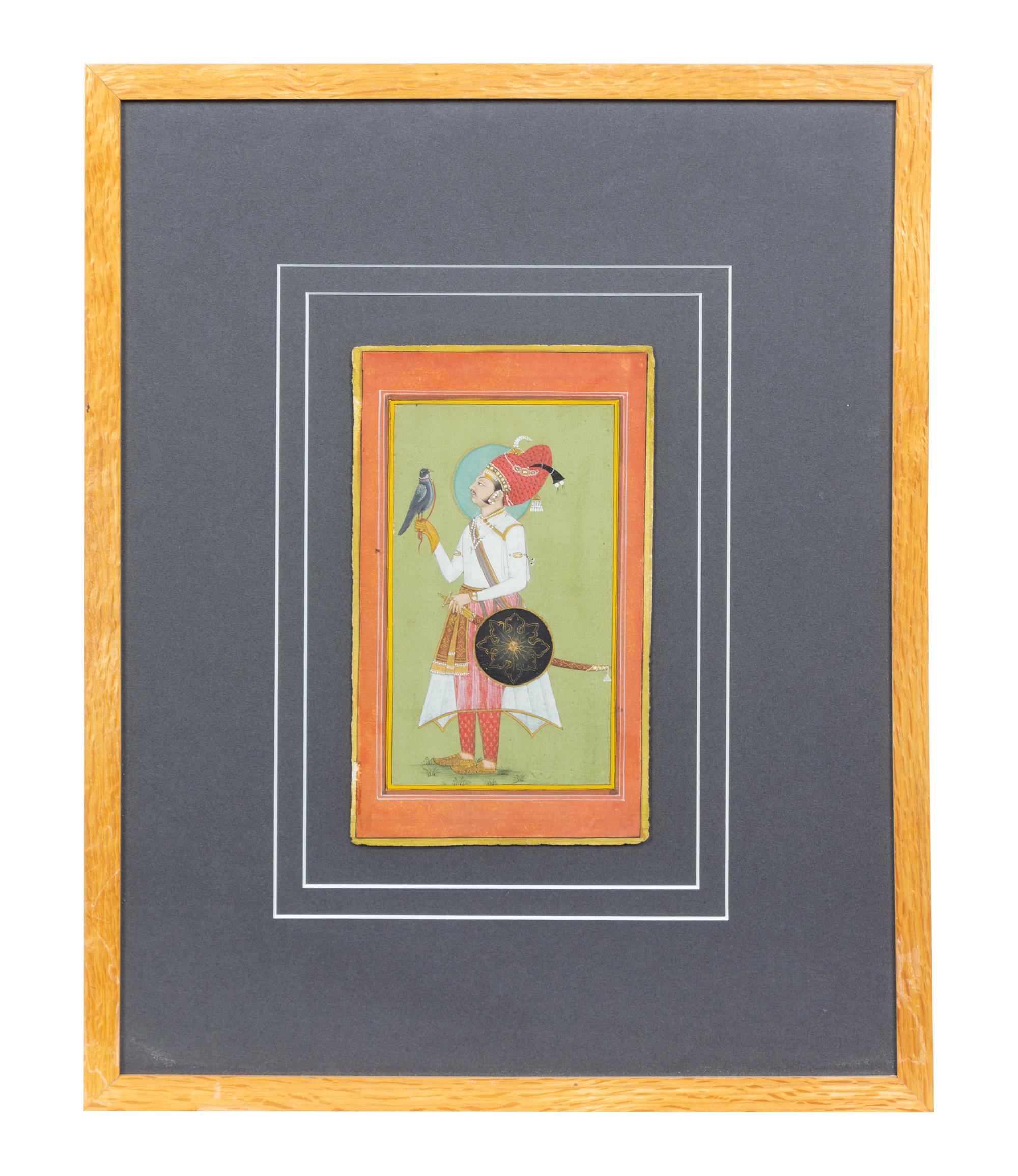 An East Indian Painting on Paper