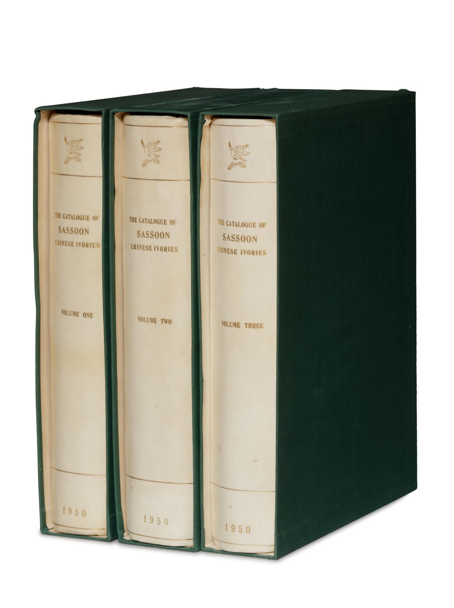 [IVORY] LUCAS, Sydney Edward, compiler. The Catalogue of Sassoon Chinese Ivories . London: Country Life and New York: Charles Scribner's, 1950.