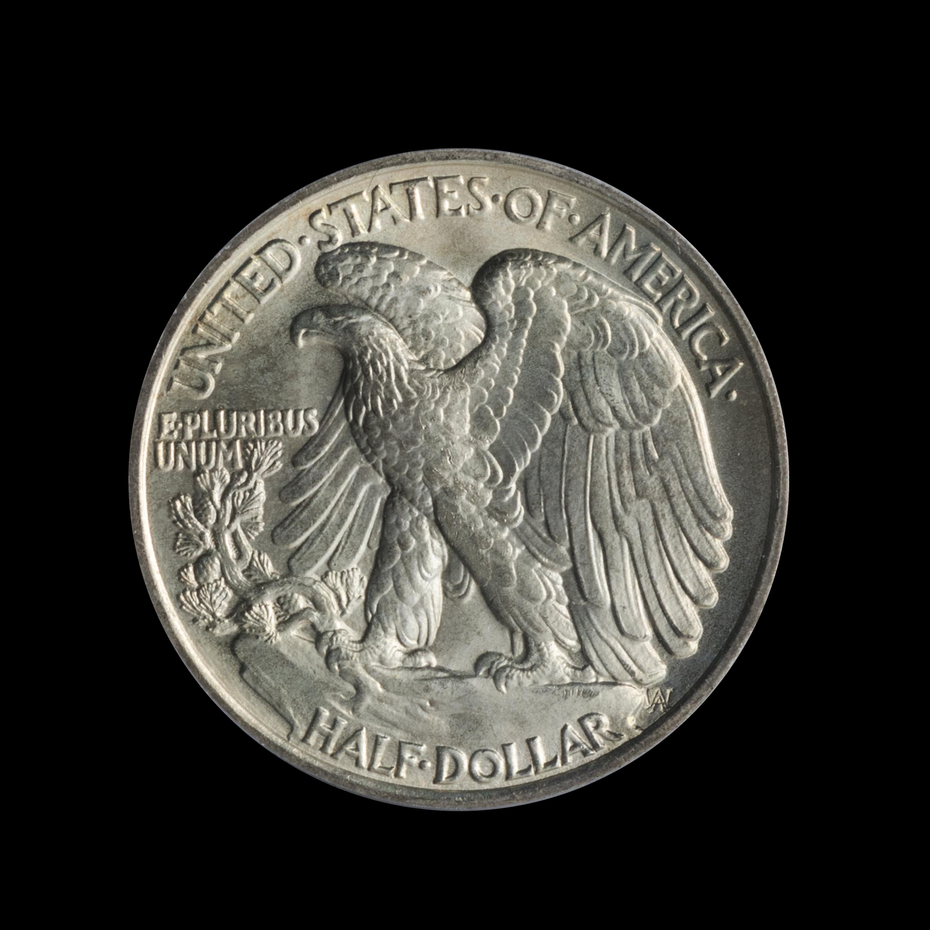 A United States 1936 Walking Liberty 50c Coin