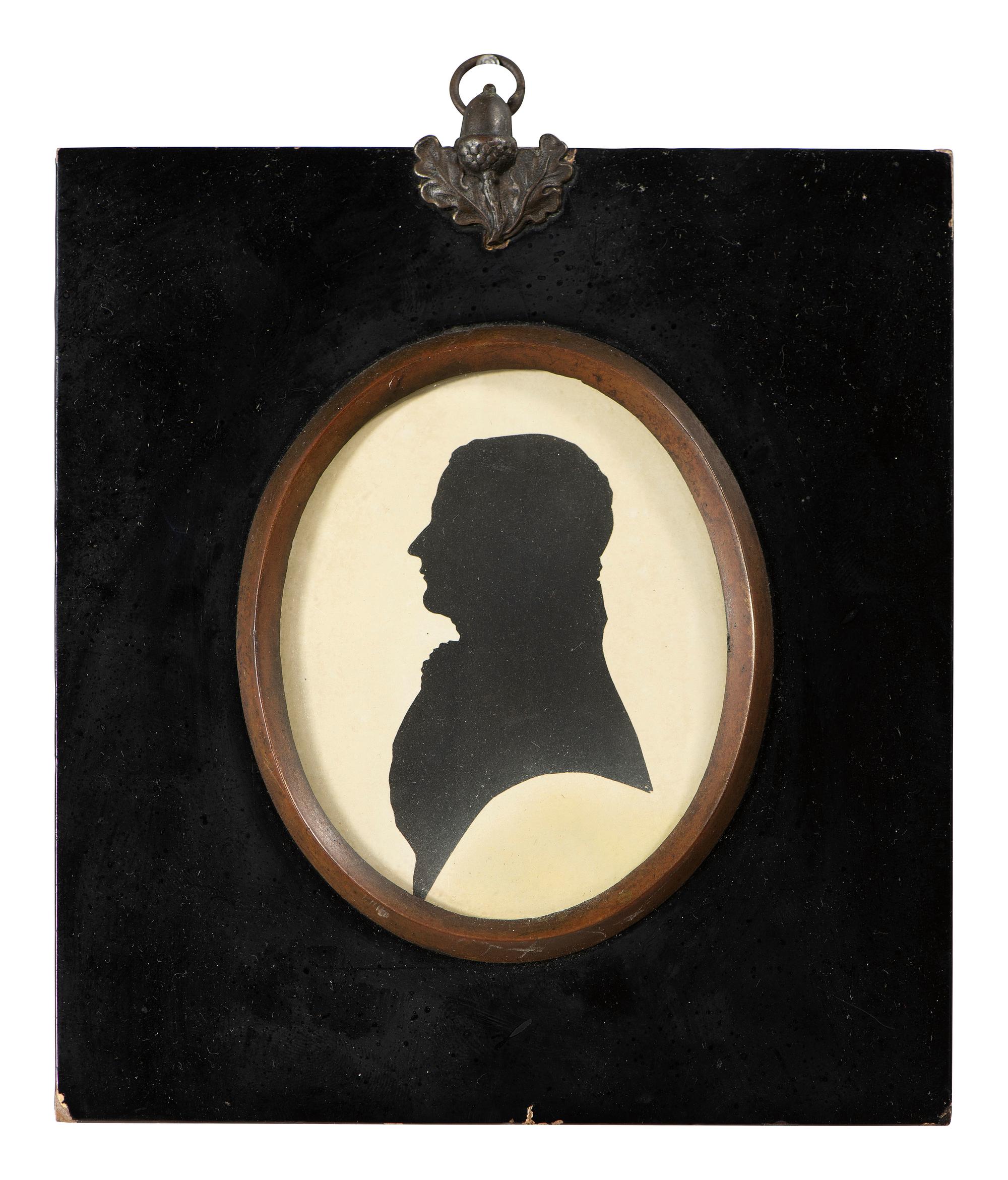 Five Silhouette Portraits of American Subjects