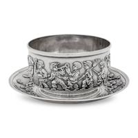 A Tiffany and Co. Silver Child’s Bowl and Underplate