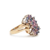 MULTICOLOR SAPPHIRE RING