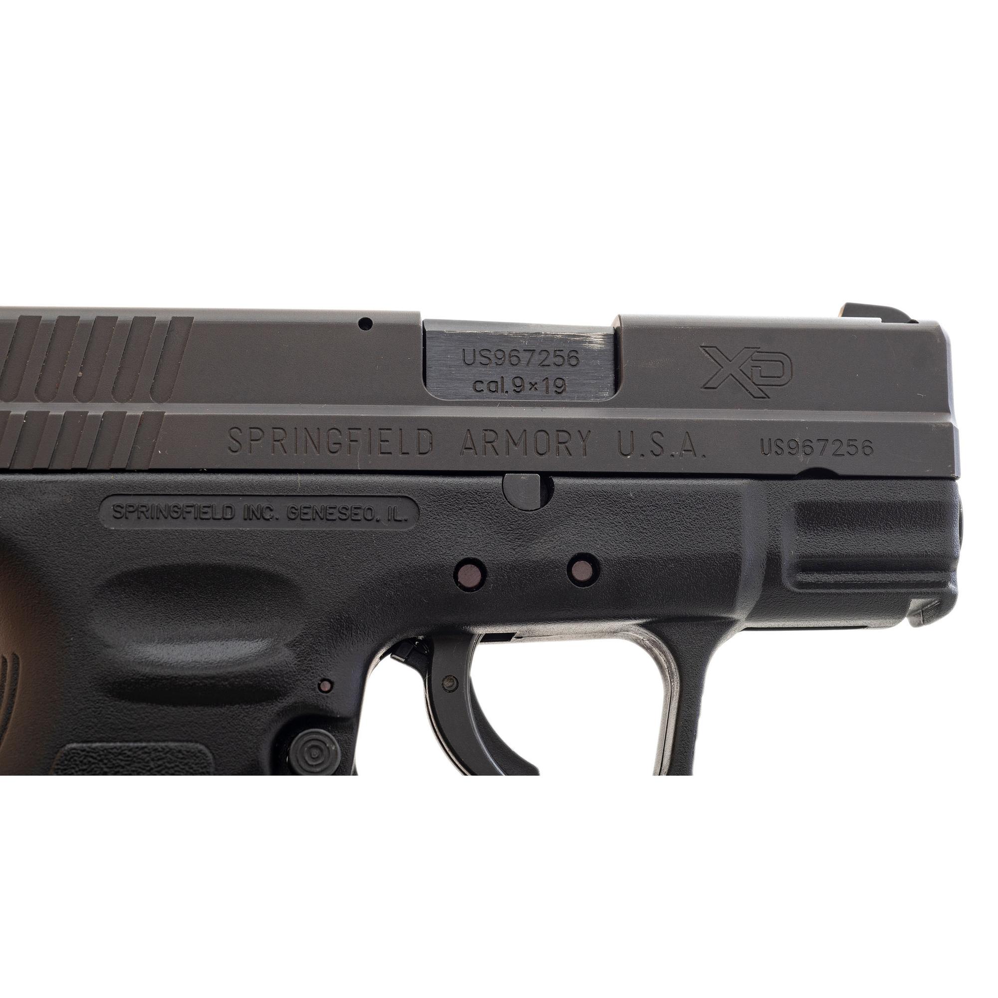 *Springfield Armory XD-9 Sub Compact 9mm Pistol in Box with Accessories