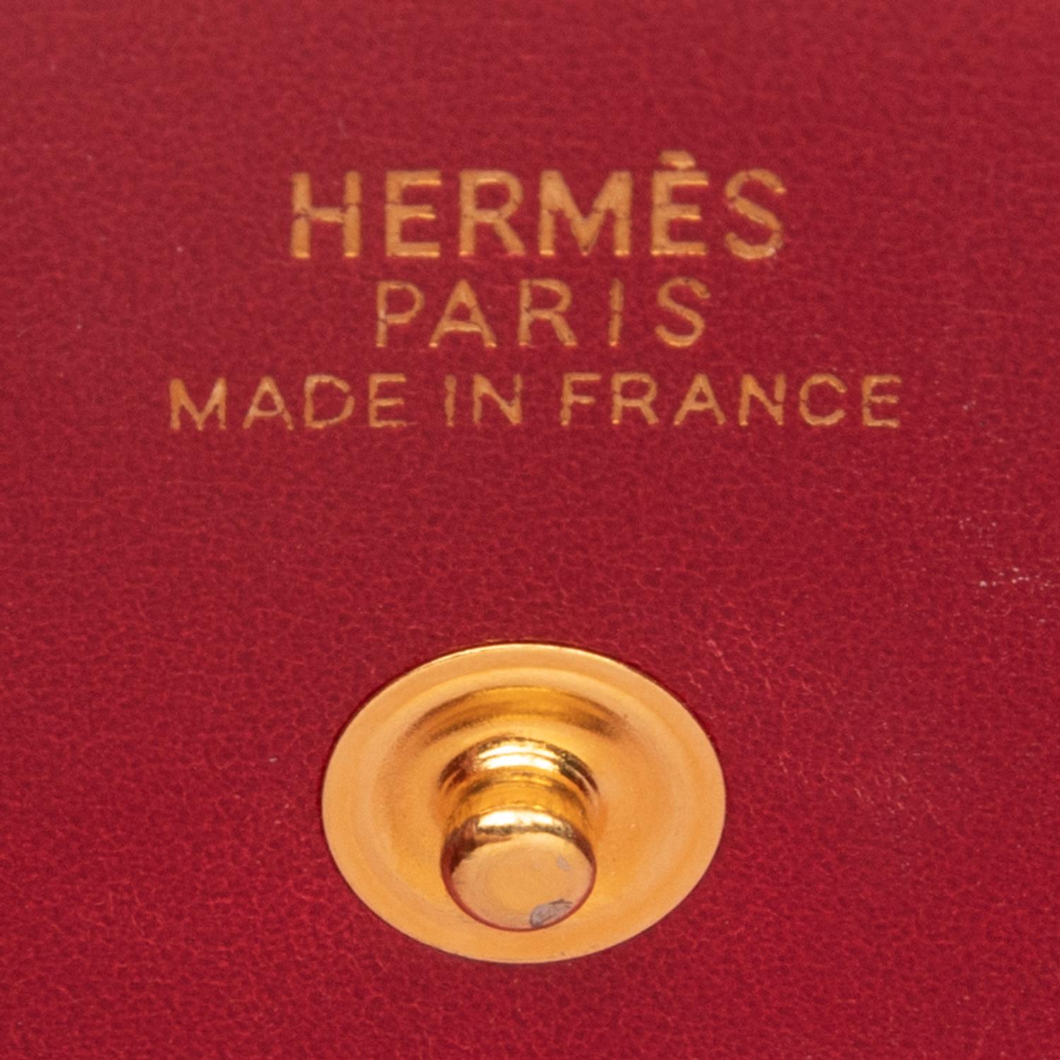 HERMÈS, MINI 'WHITE BUS' TOTE