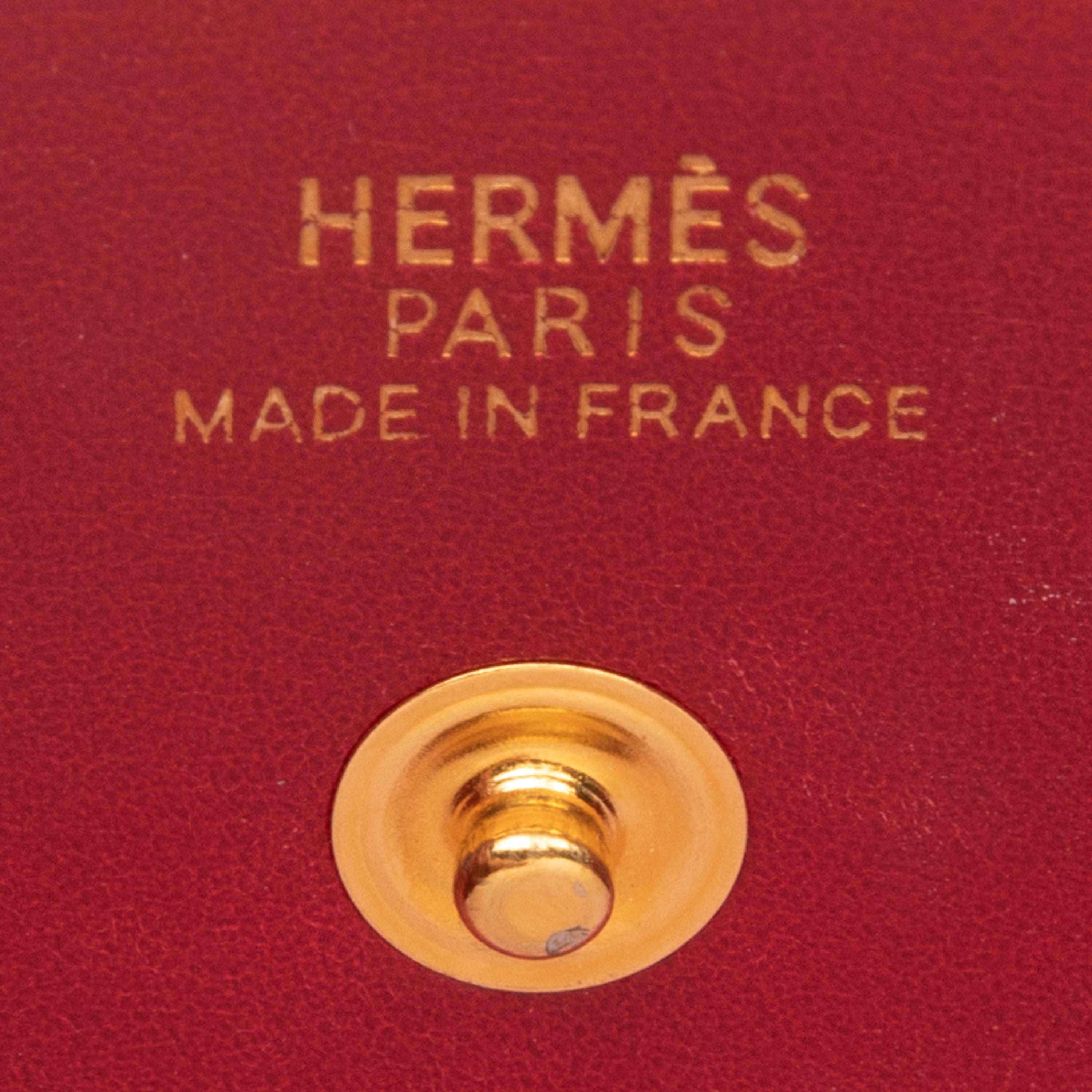 HERMÈS, MINI 'WHITE BUS' TOTE