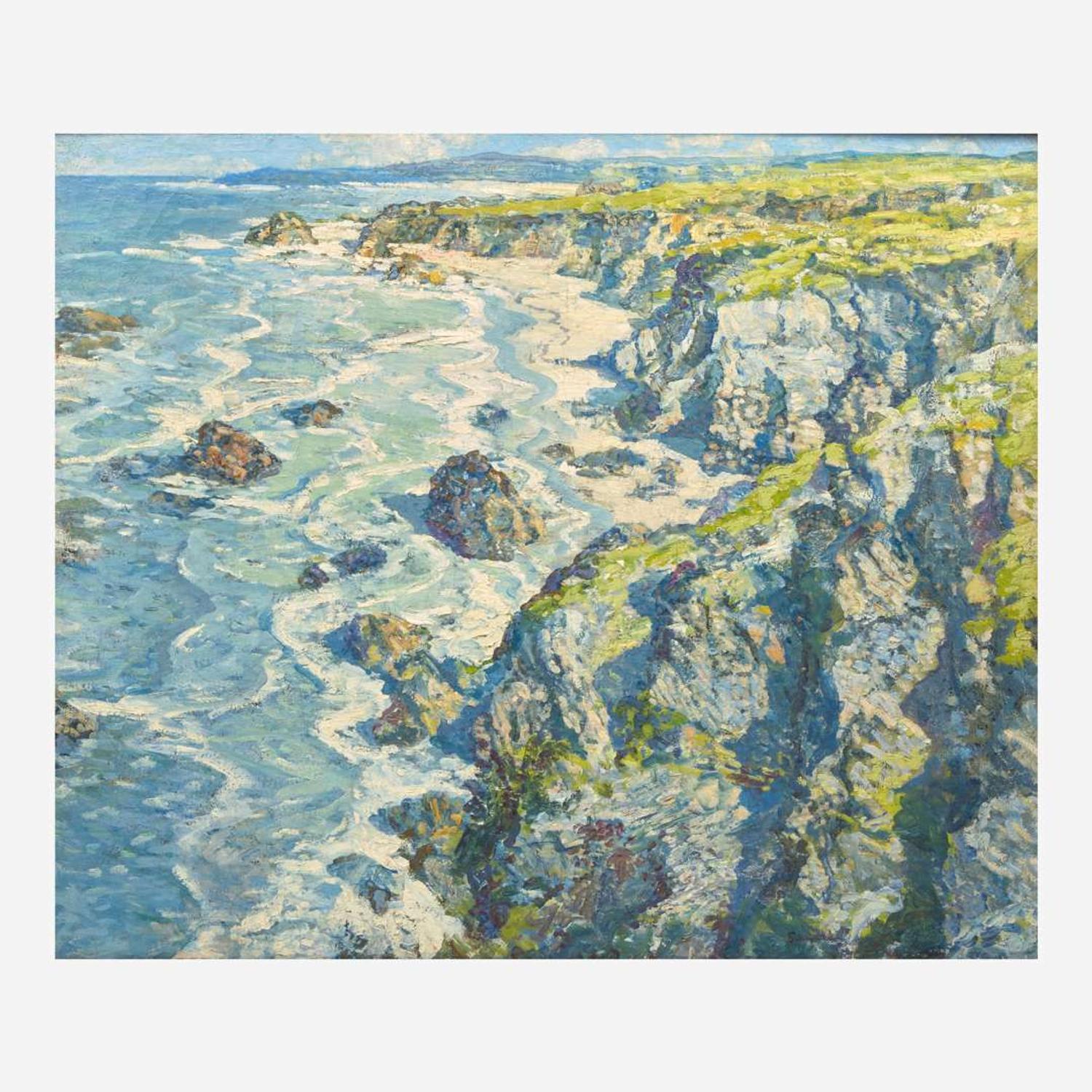 Walter Elmer Schofield (American, 1867–1944) Rocky Coastline