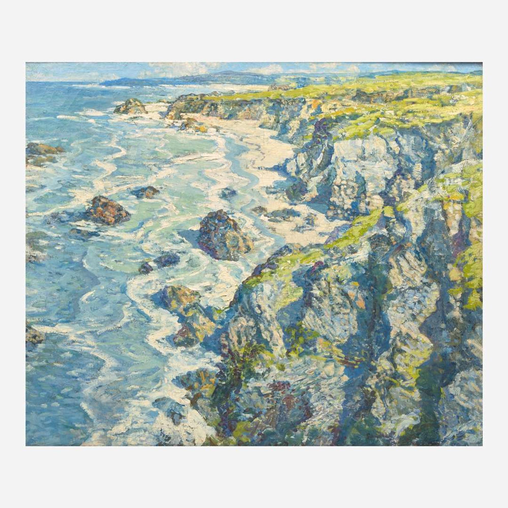 Walter Elmer Schofield (American, 1867–1944) Rocky Coastline