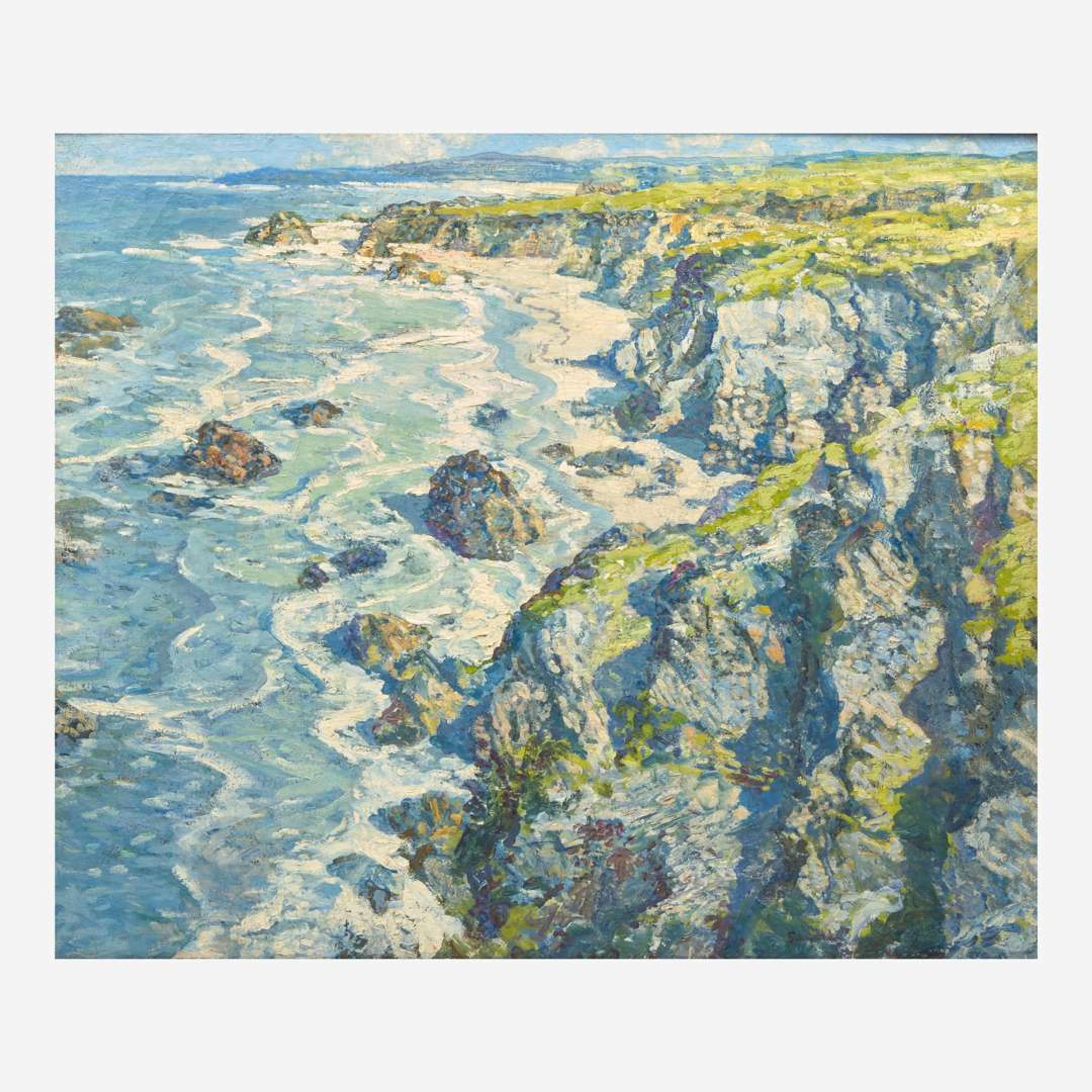 Walter Elmer Schofield (American, 1867–1944) Rocky Coastline