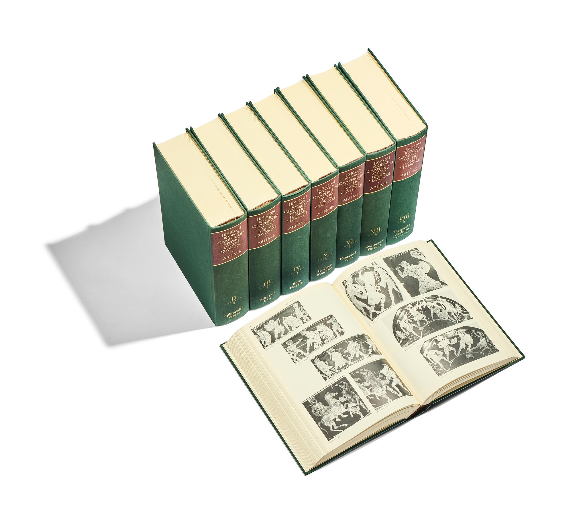 [ENCYCLOPEDIA - LIMC ]. Lexicon Iconographicum Mythologiae Classicae . Zurich und Munchen: Artemis Verlag, 1981-1997.