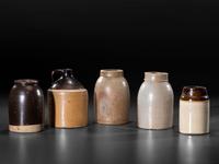 Twenty Stoneware Vessels