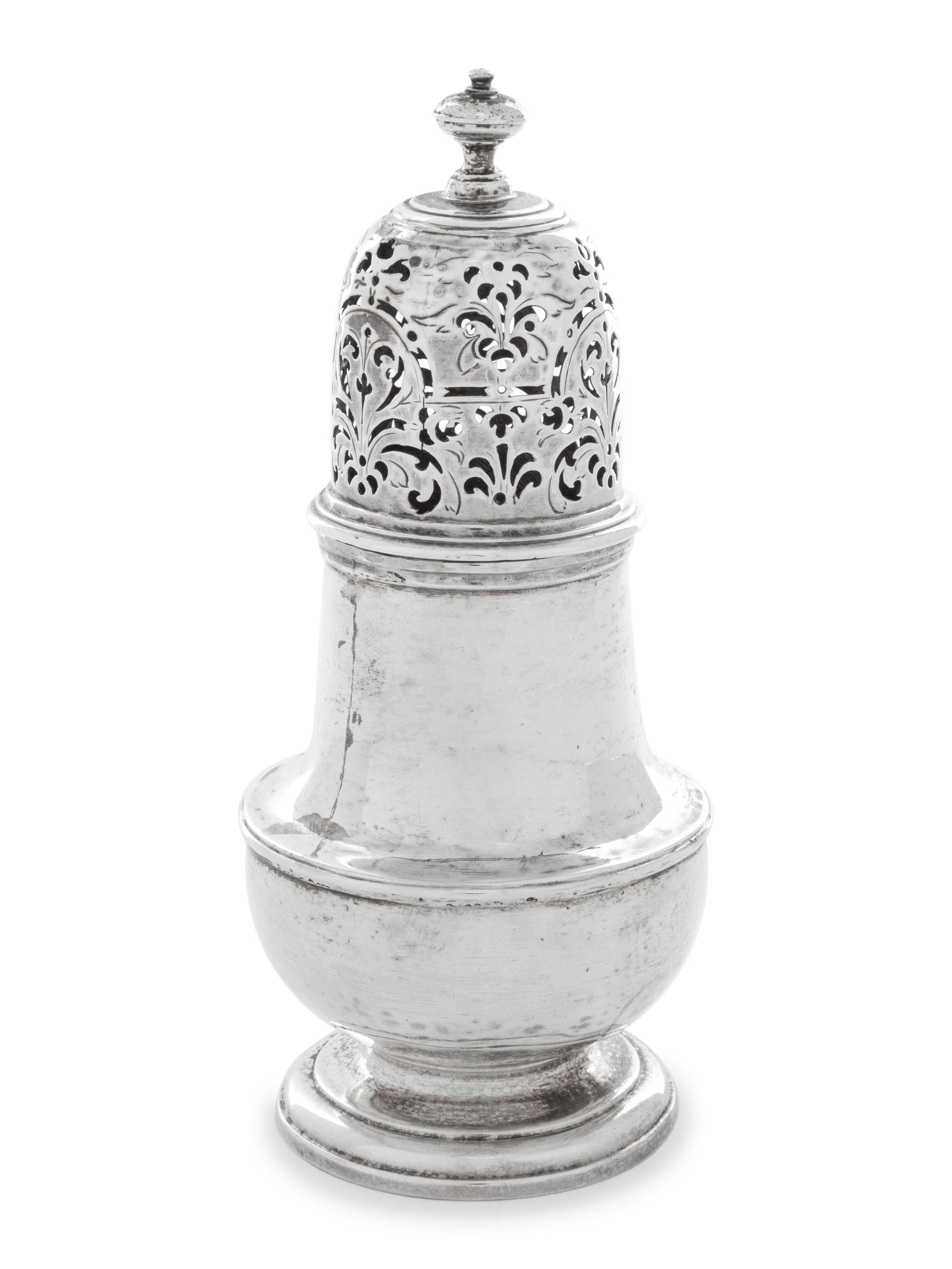 A George III Silver Muffineer