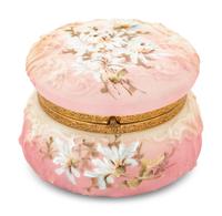 A Nakara Glass Dresser Box