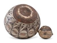 Zuni Pottery Jar and Canteen