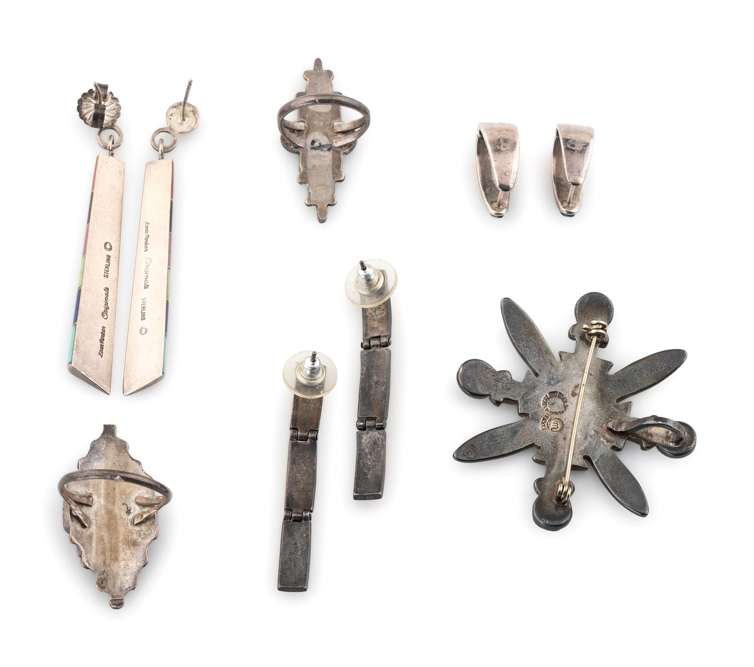 Navajo, Zuni, Mexican, and Southwestern-style Jewelry