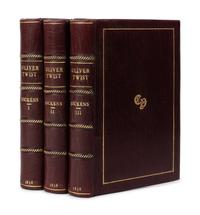 DICKENS, Charles (1812-1870). Oliver Twist; or, the Parish Boy's Progress. By "Boz." London: Richard Bentley, 1838.