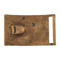 US Model 1851 Enlisted Sword Belt Plate with 3-Piece Wreath