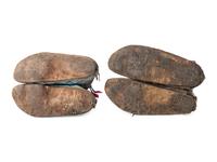 Sioux Beaded Hide Moccasins