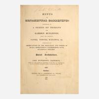 [Architecture] Papworth, John Buonarotti Group of 2 First Editions
