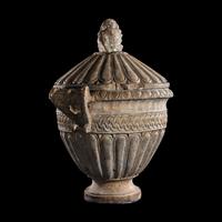 A Roman Marble Cinerary Urn