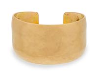 YELLOW GOLD CUFF BRACELET