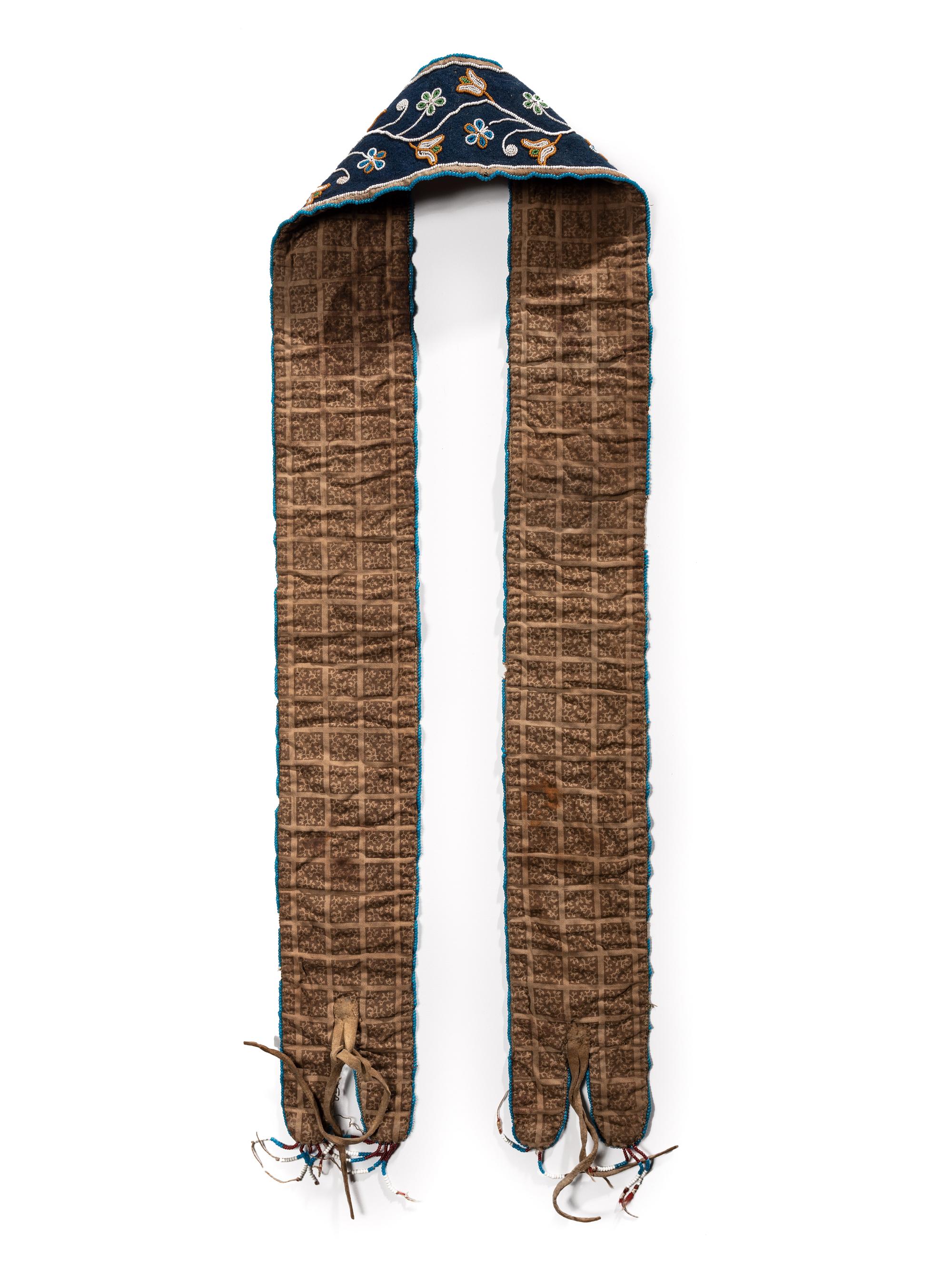 Anishinaabe Beaded Bandolier Sash