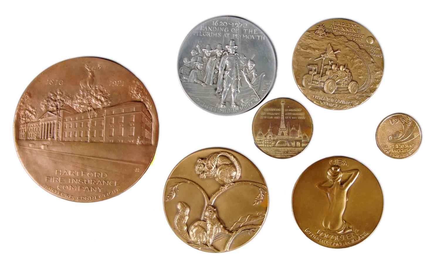 A Collection of Medallions, Medals and Coins,