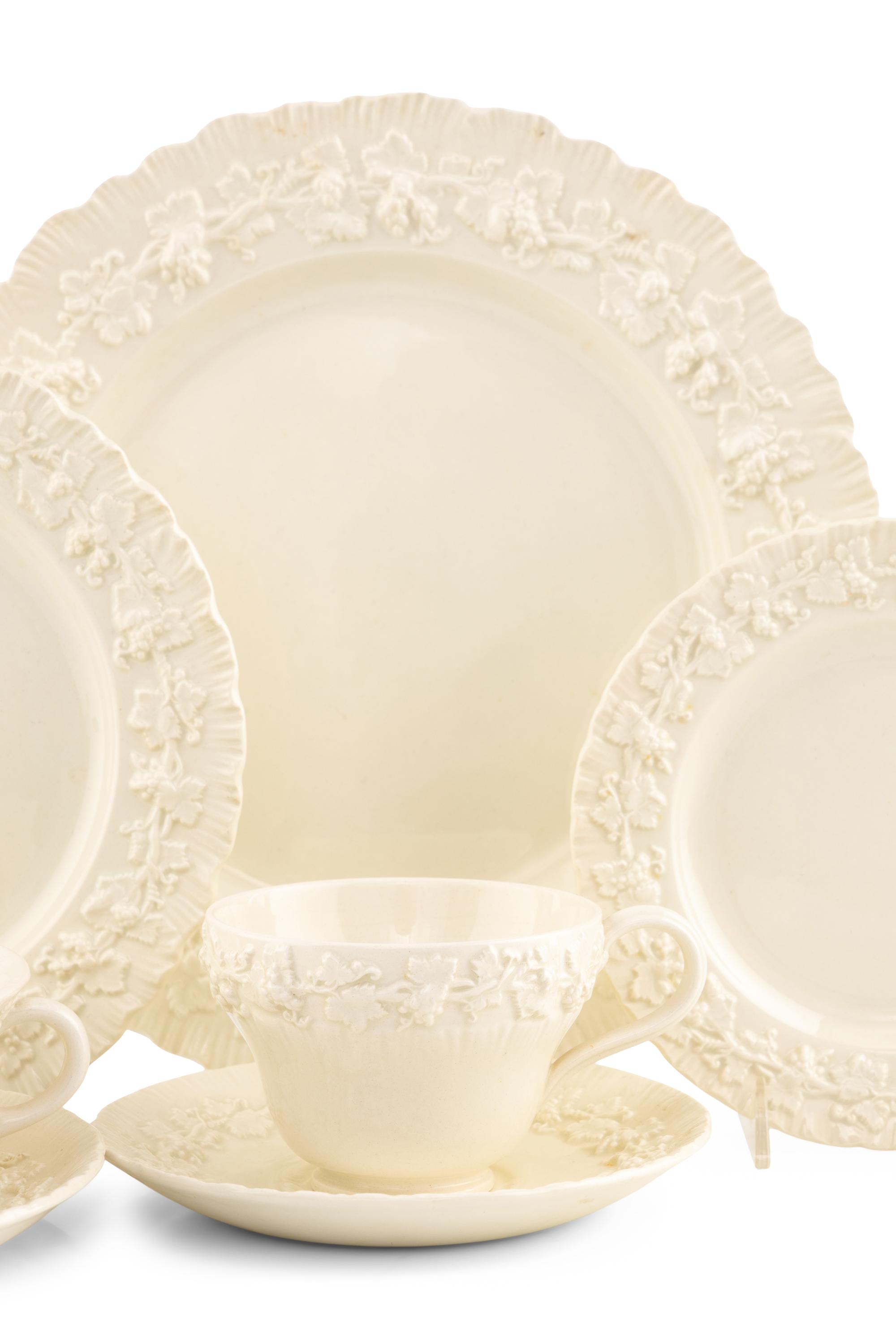 A Wedgwood Queensware Dinner Service