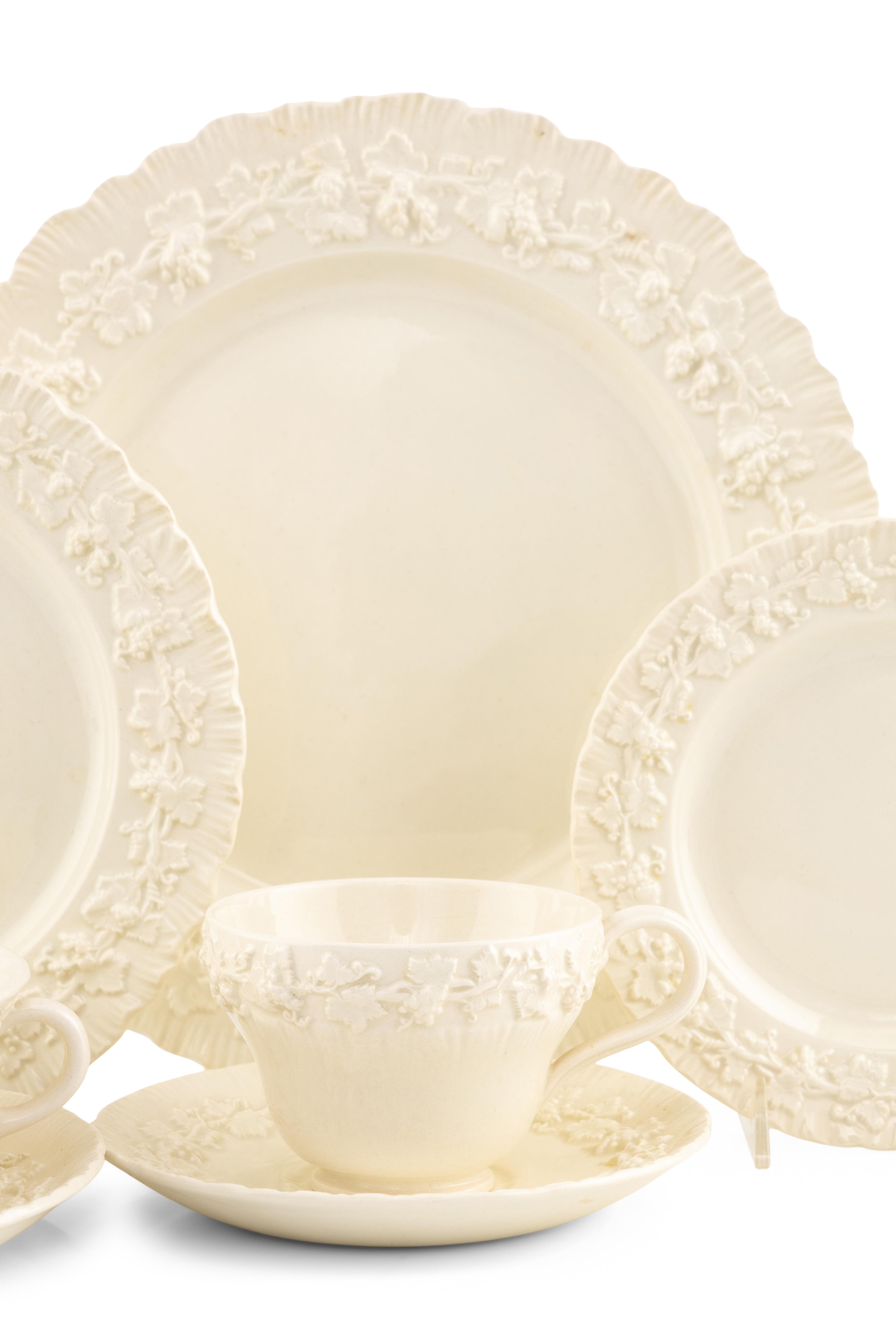 A Wedgwood Queensware Dinner Service