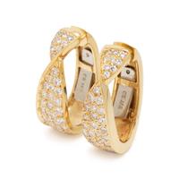 DIAMOND HOOP EARRINGS