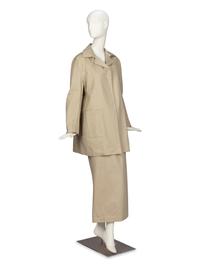 Yohji Yamamoto, Tan Twill Skirt Ensemble