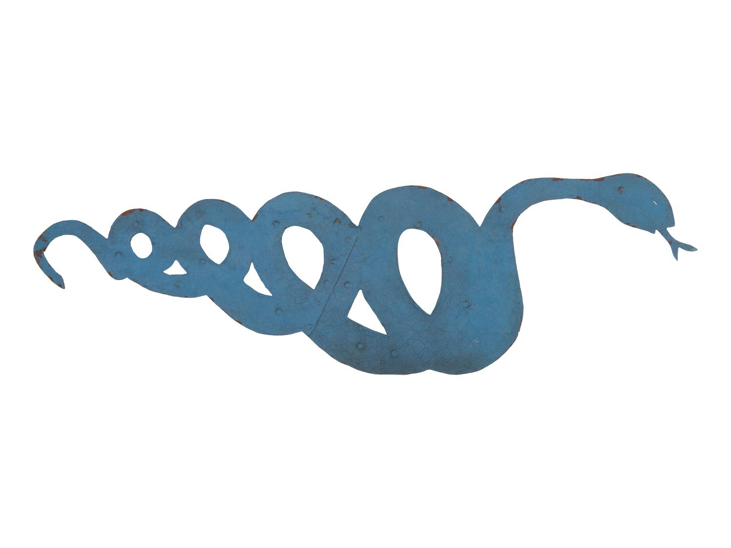 A Snake-Form Sheet Metal Weathervane