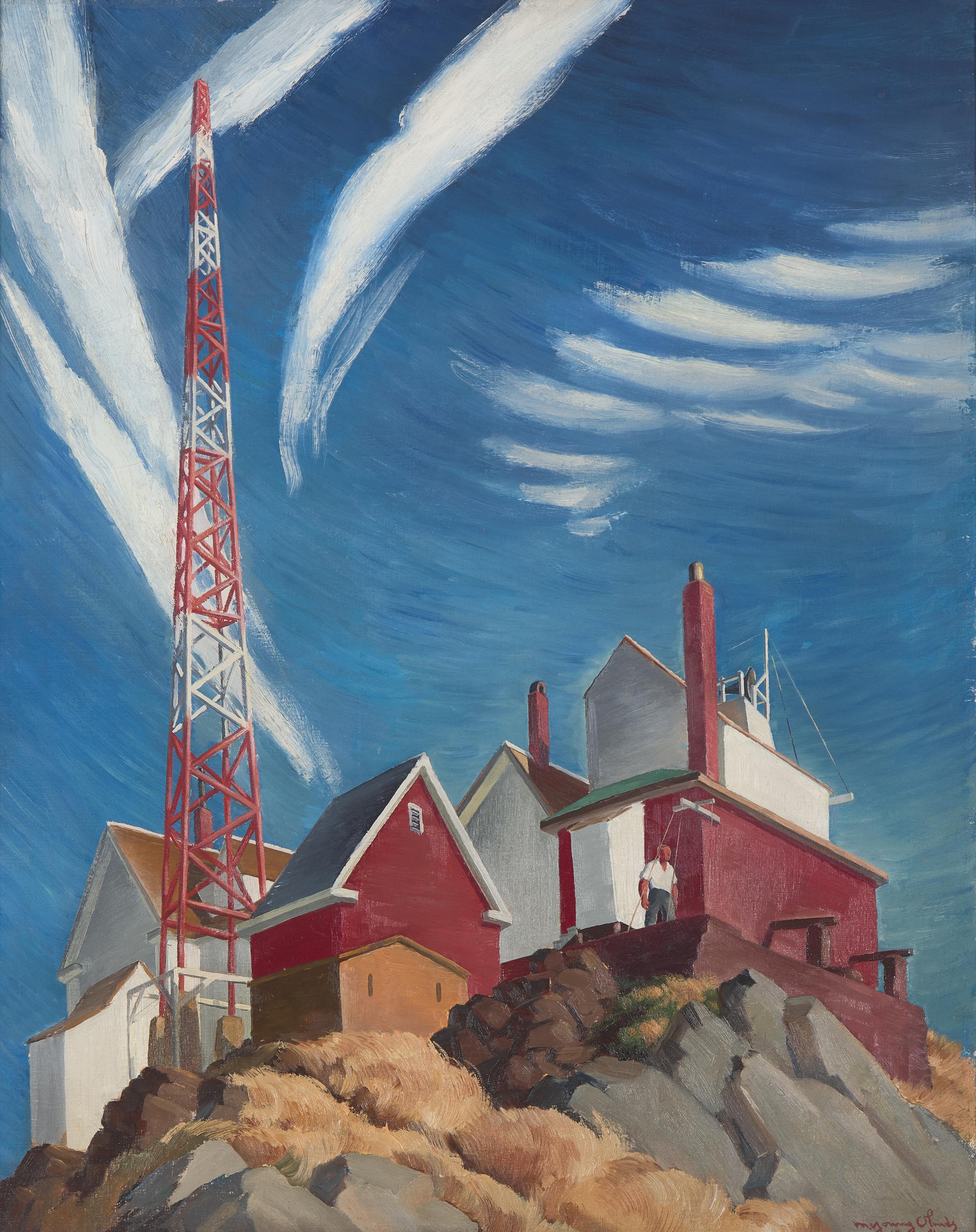 Mildred Young Olmes (American, 1906–1994) — Wind Sweep , 1941