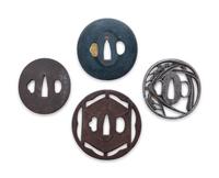 Four Japanese Tsuba