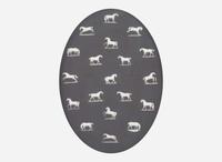 A Large Wedgwood "Horse Studies" Plaque, UK, late 19th century