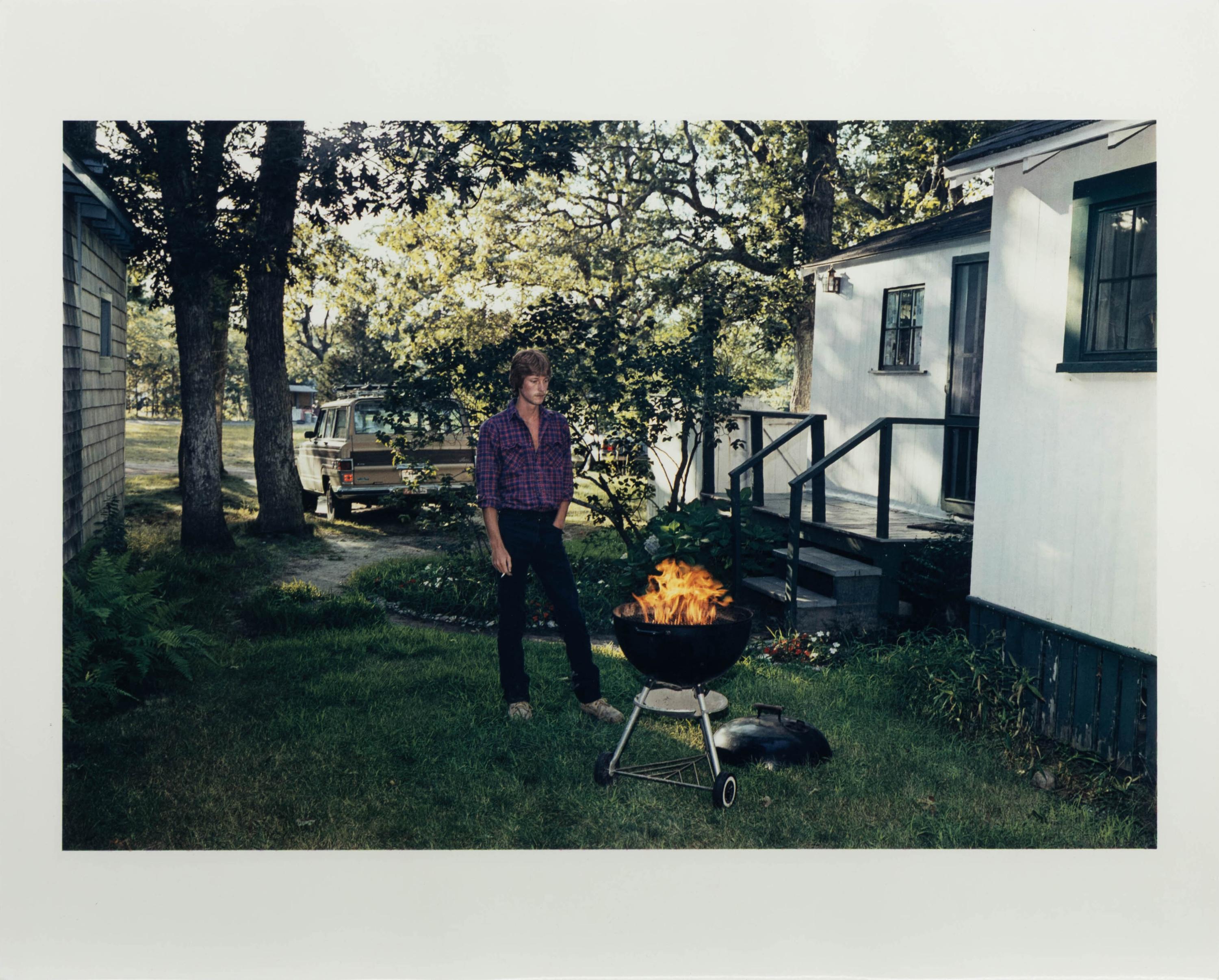 Mitch Epstein (American, b. 1952) — Three works from Recreation II: American Photographs 1973-1988 ( Glacier National Park, Montana , 1968; Kennedy Airport, New York City, 1973; Oak Bluffs, Martha's Vineyward, Massachusetts , 1982); printed later