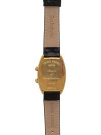 FRANCK MULLER, REF. 2852 AL 18K YELLOW GOLD TONNEAU 'BIG BEN' ALARM WATCH