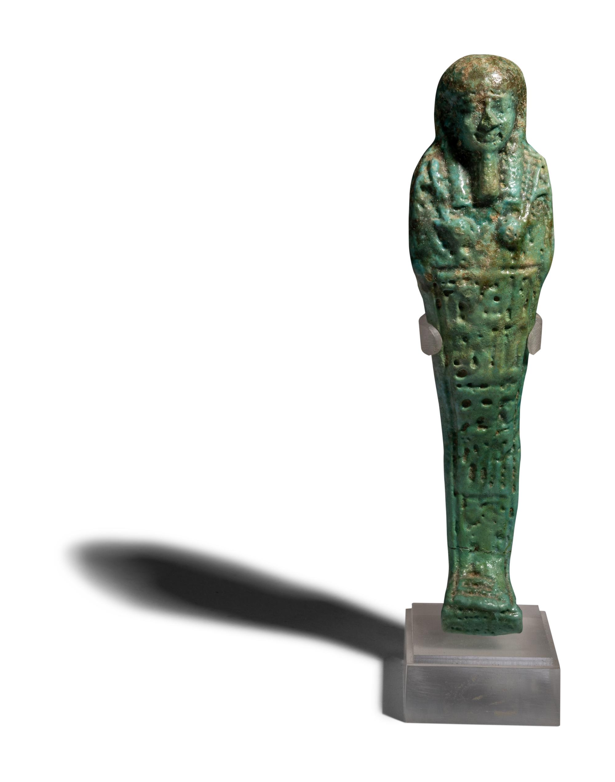 An Egyptian Faience Ushabti