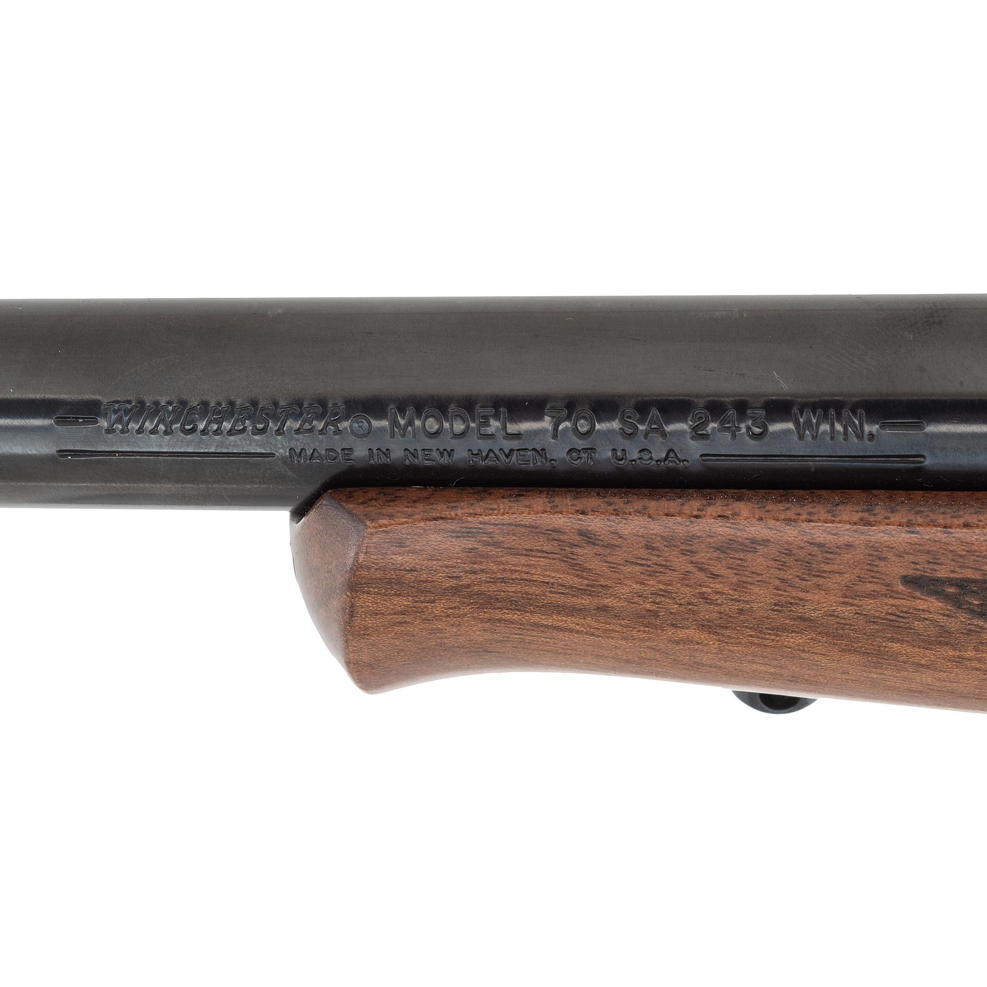 * Winchester Model 70-SA Rifle with Scope