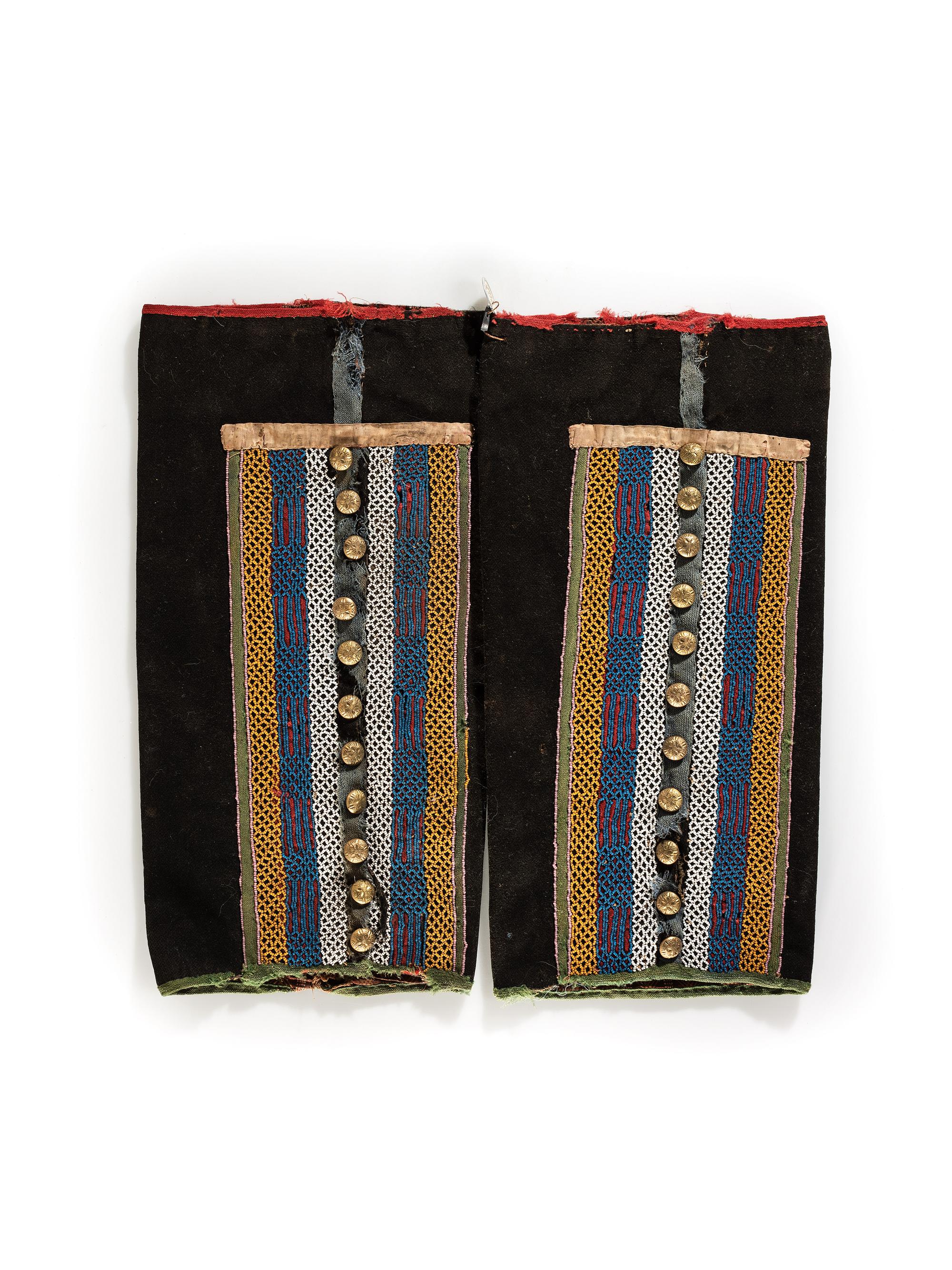 Prairie Beaded Wool Leggings
