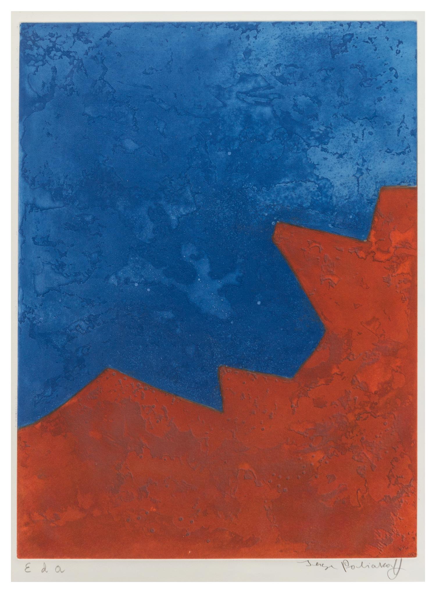 Serg Poliakoff, (French/Russian, 1900-1969), Printemps, 1967. Signed.