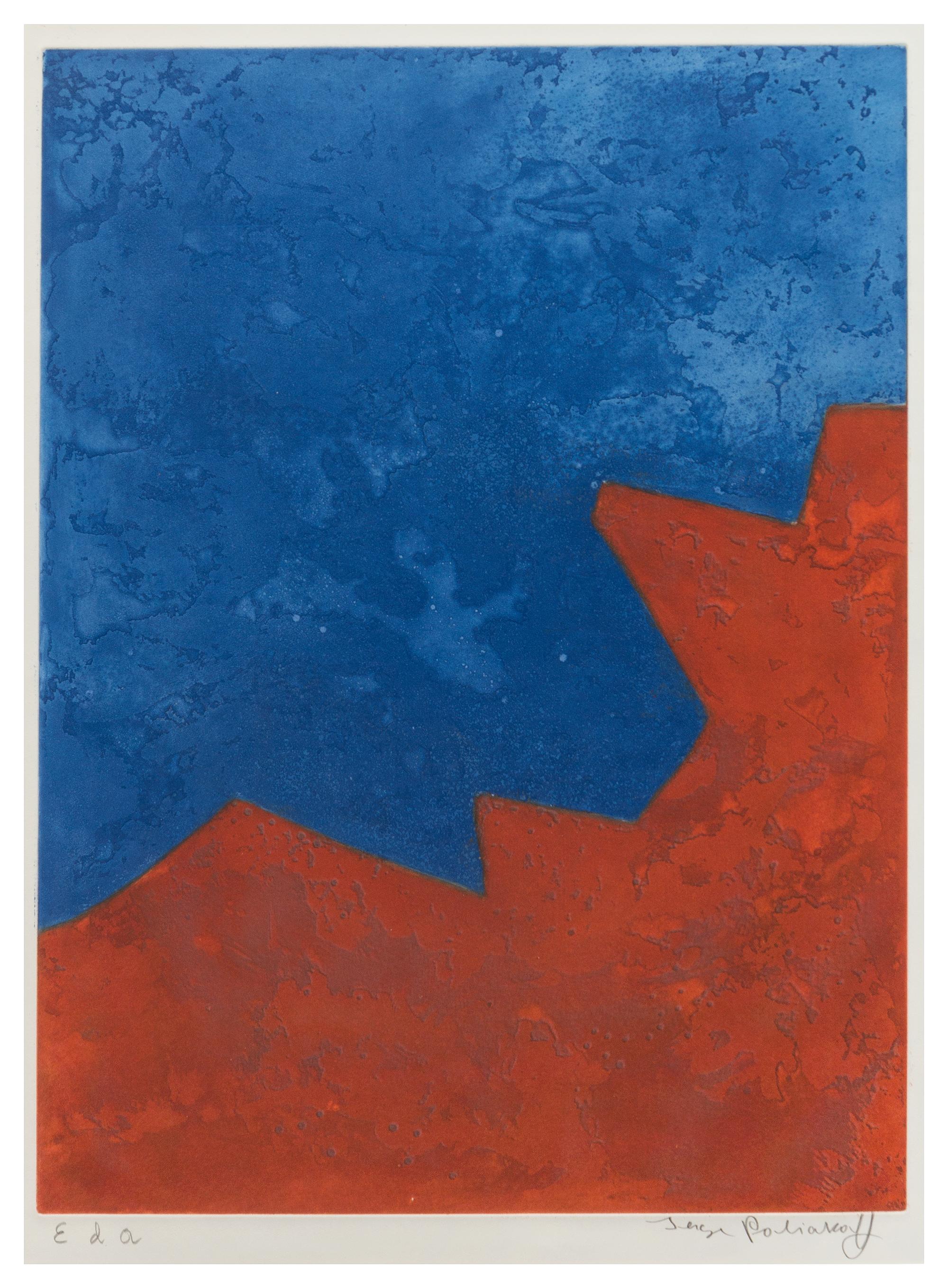 Serg Poliakoff, (French/Russian, 1900-1969), Printemps, 1967. Signed.