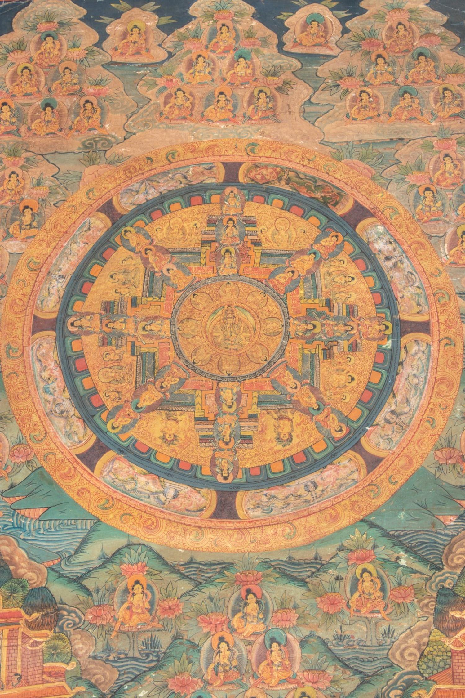Two Tibetan Thangkas