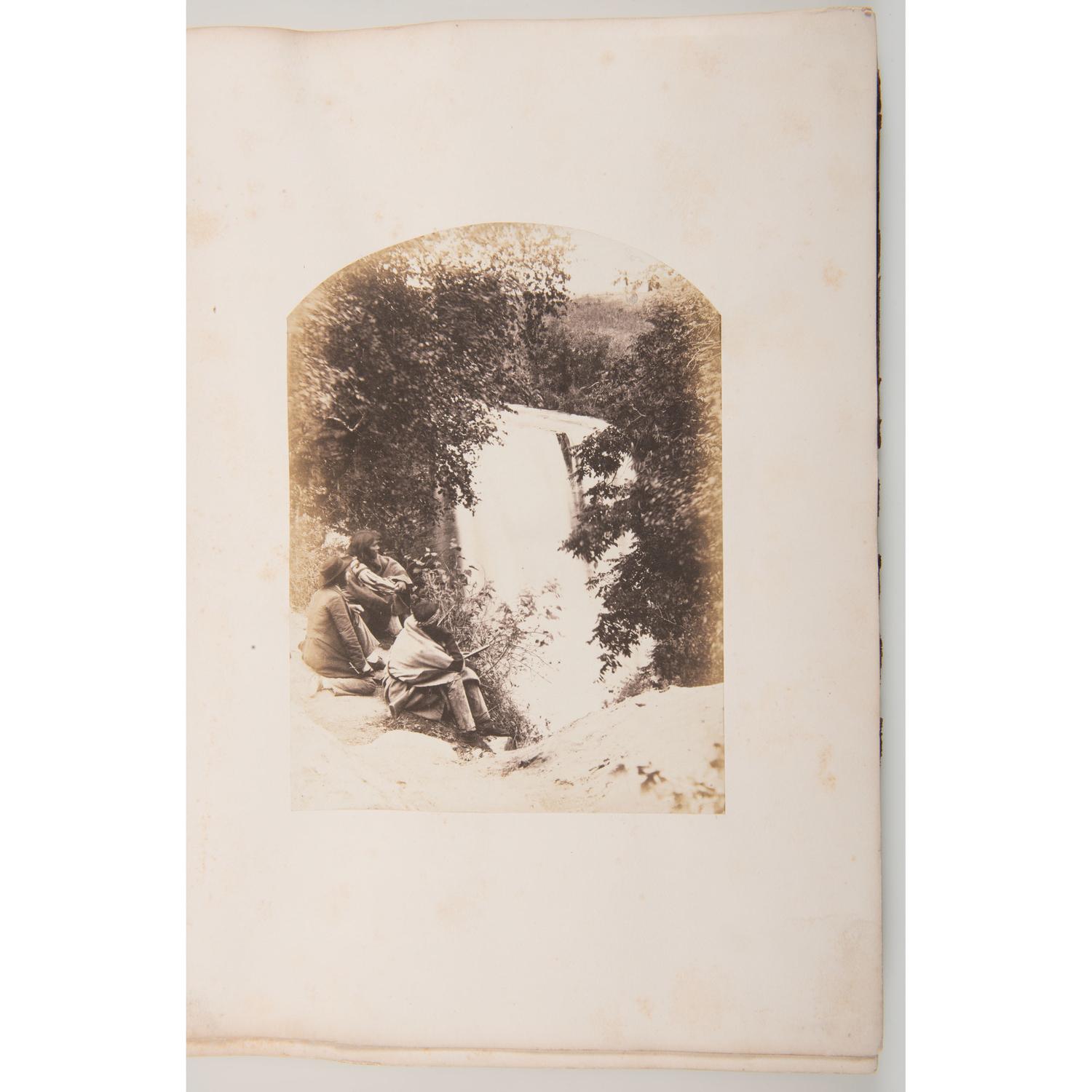 Joel Whitney, Exceptional Album Containing Large Format Photographs of Sioux Involved in the 1862 Minnesota Uprising